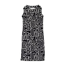 Little Marc Jacobs Girls Logo-Embellished Cotton Dress