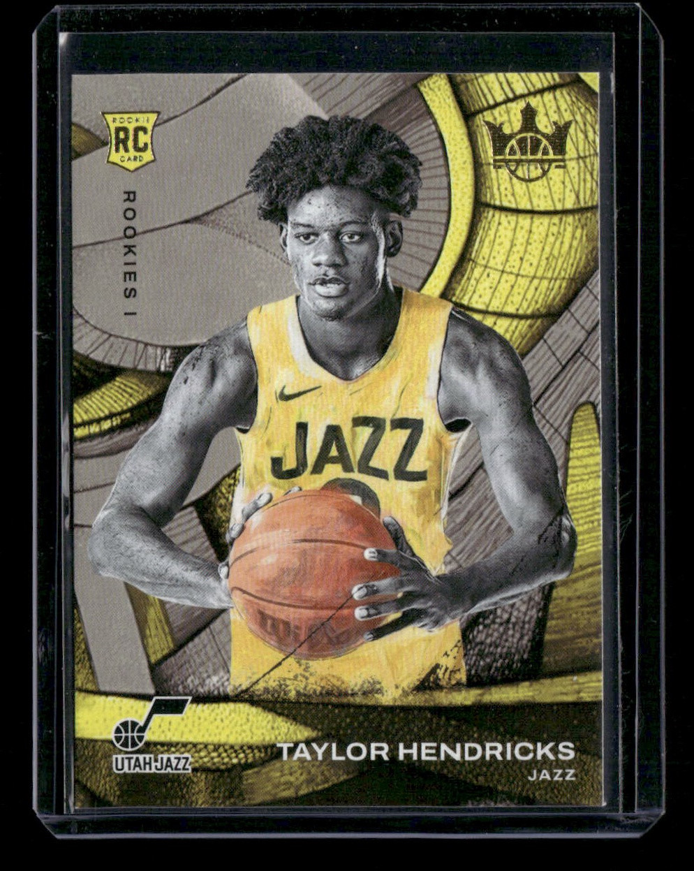 2023-24 Panini Court Kings #74 Taylor Hendricks - Rookies I - 13182