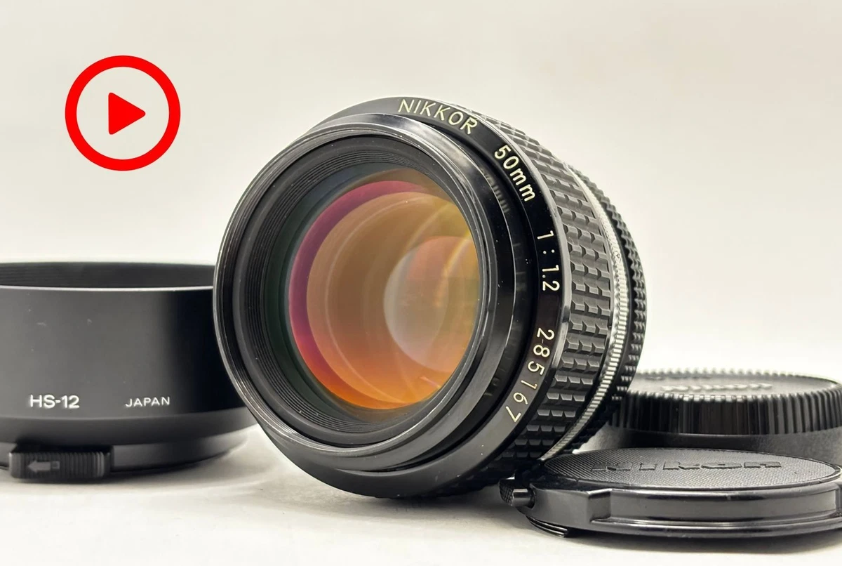 Nikon NIKKOR f/1.2 Camera Lenses 50mm Focal for sale | eBay