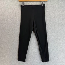 Gilda Marx California Body Black Leggings Vintage Size M/M Medium Capri Cropped