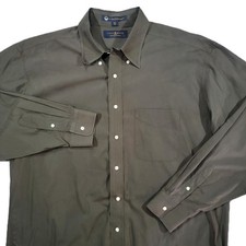 Tommy Hilfiger Mens XL 16 1/2 35 Button Down Up Lifetime Collar Pocket