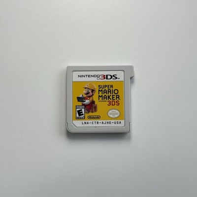 Super Mario Maker 3DS (Nintendo 3DS, 2016) Cartridge Only