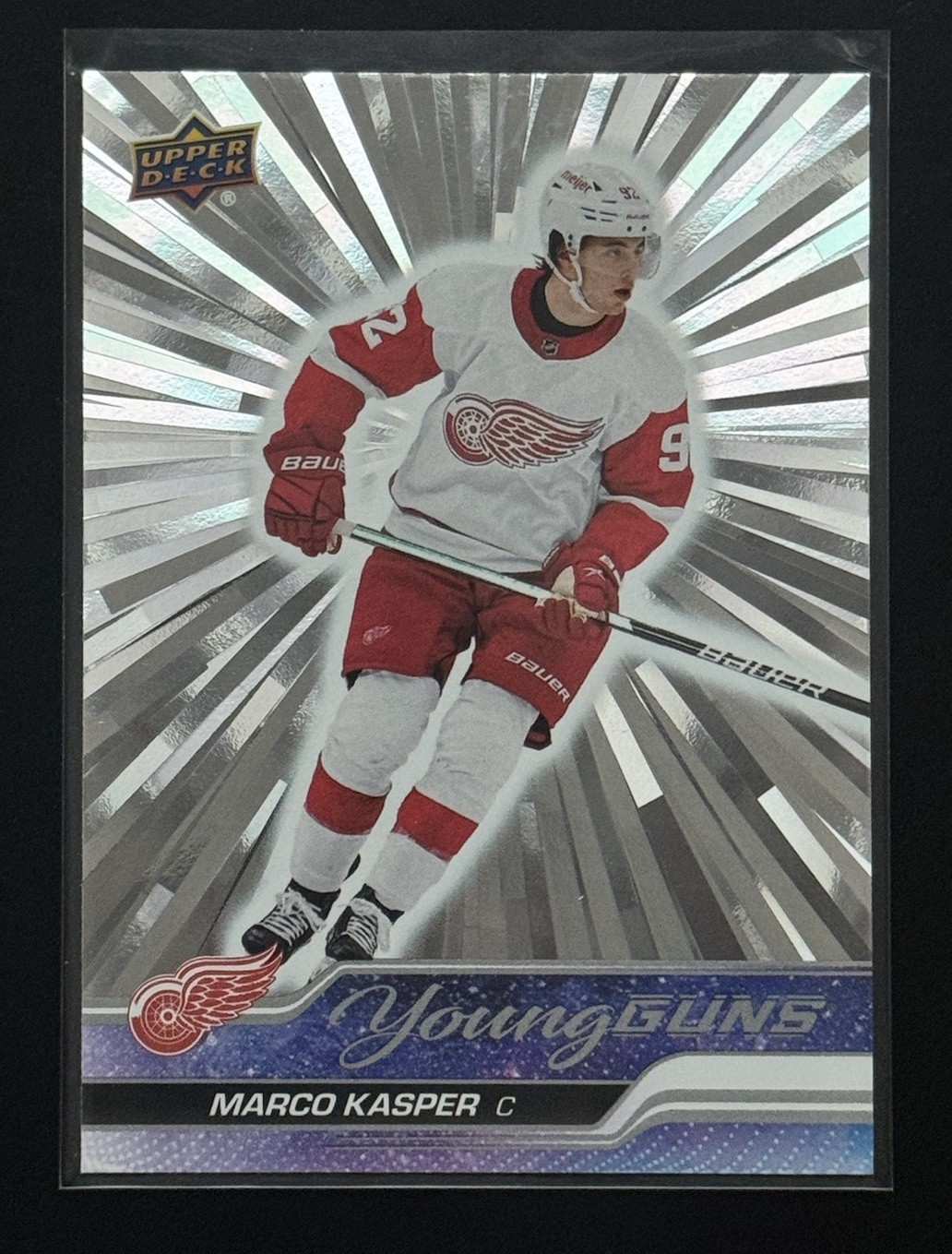 2023-24 Upper Deck Young Guns Outburst Silver #241 Marco Kasper