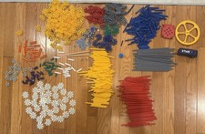 Large K’NEX Parts Lot Rods Connectors Gears Motor Pieces Bulk Bundle