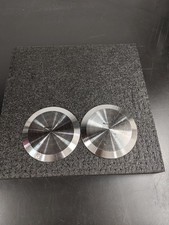 Lot of 2 MAXPURE 2047584 SF1 316L 3 1/2" SS Tri Clamp End Caps