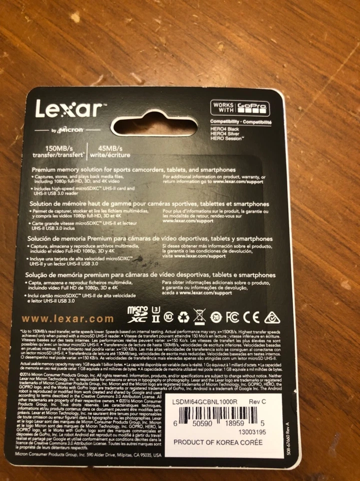 Lexar 64GB Professional 1000 - Image 4 of 4