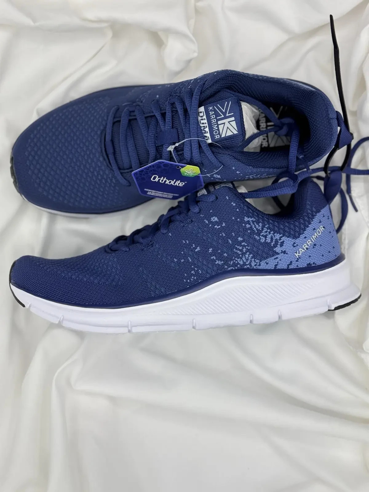 Karrimor Duma 6.0 Men’s Running Trainers UK 8 EU41 Royal Navy Ortholite Mesh image 2