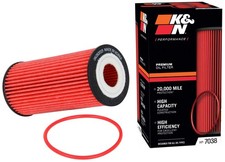 Kandn Oil Filter Hp-7038 For Audi Porsche Volkswagen 20000 Mile