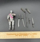 Vintage 1994 GI Joe Snake Eyes Shadow Ninjas Complete Accessories