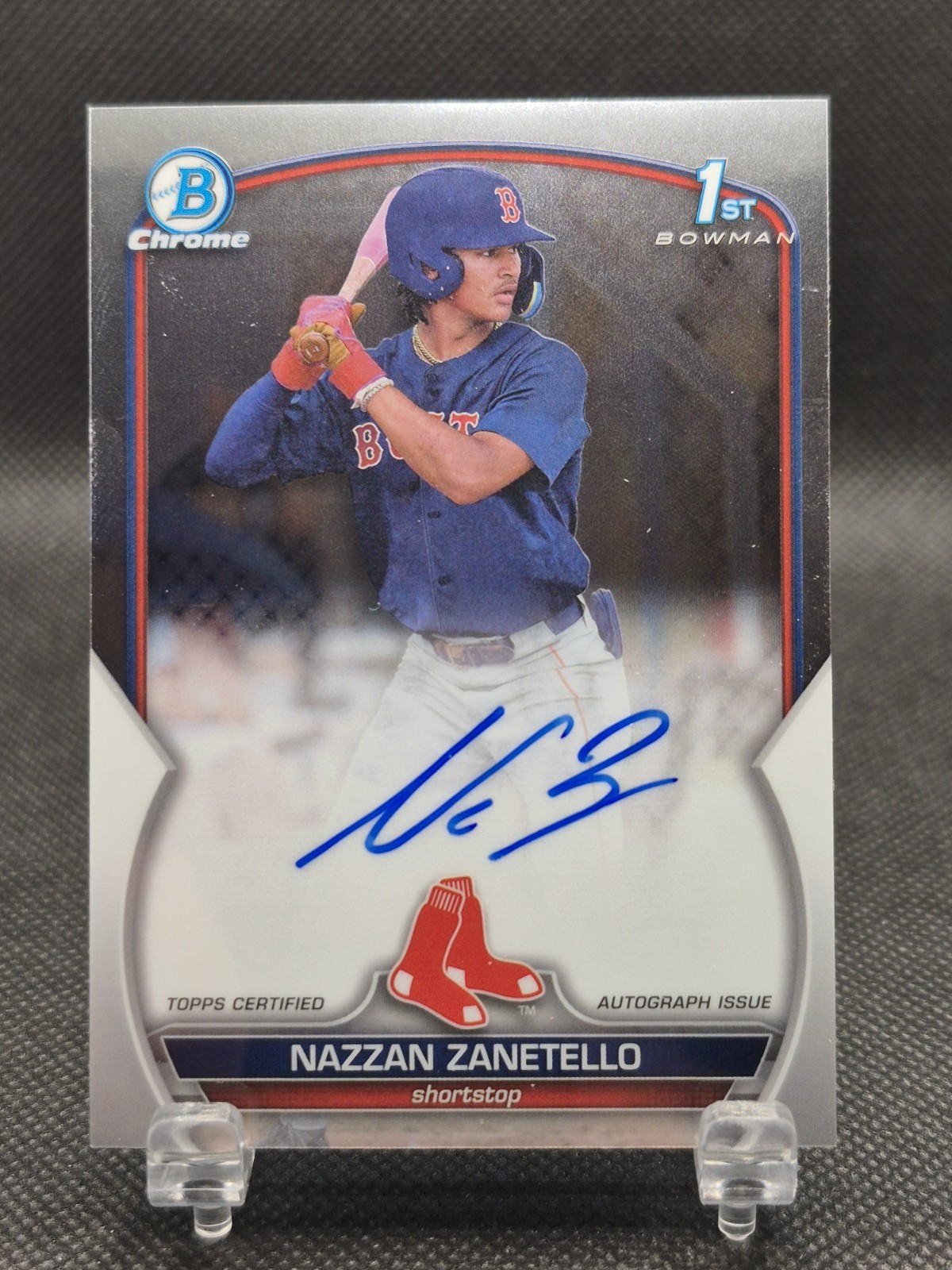 2023 Bowman Draft Chrome Prospect Auto Nazzan Zanetello #CDA-NZ Auto
