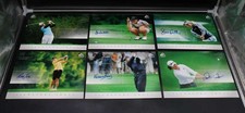 2004 SP Signature Golf Signature Shots 8x10 Lot (6) Autograph Auto