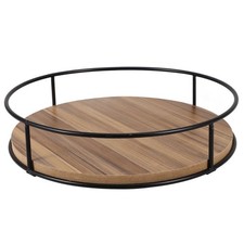 Kitchen Rotating Rack Countertop Organizer Food Server for Table