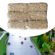 6x Mini Hay Bales Miniature Life Scenes Portable Fine Workmanship Creative