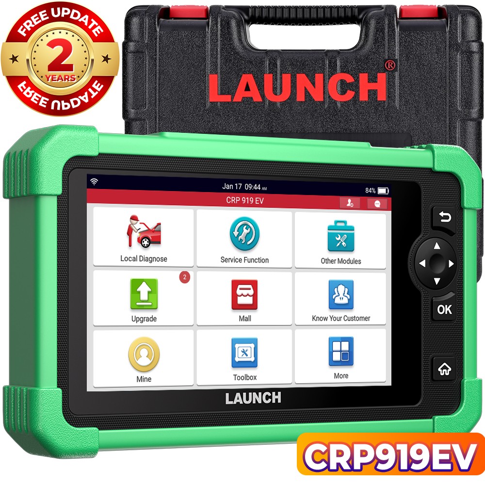 LAUNCH X431 CRP919 EV PRO testeur haute tension BEV et codage ECU