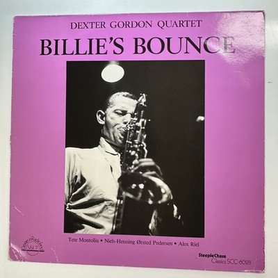 Billie's Bounce LP Vinyl Record Dexter Gordon Quartet
