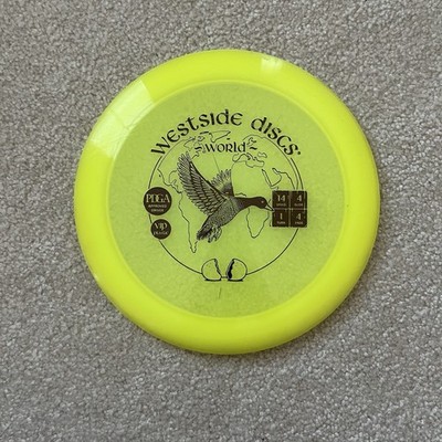 Westside Discs VIP World Distance Driver - 176g Neon Yellow - High Speed 14