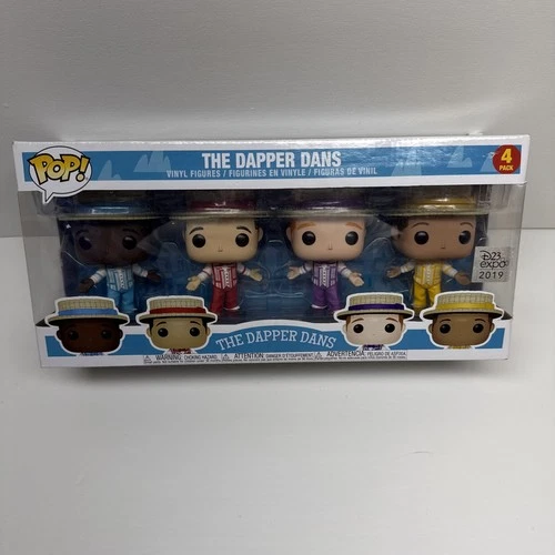 Funko Pop Disney Parks The Dapper Dans 4-Pack D23 Expo 2019 Exclusive