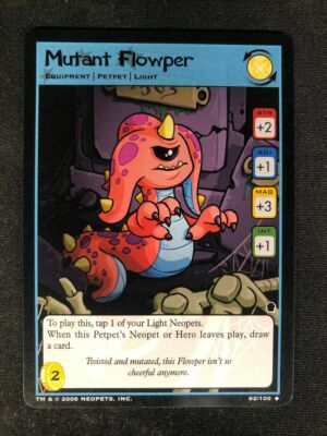 Neopets TCG Mutant Flowper 62/100 Haunted Woods PetPet Uncommon | eBay