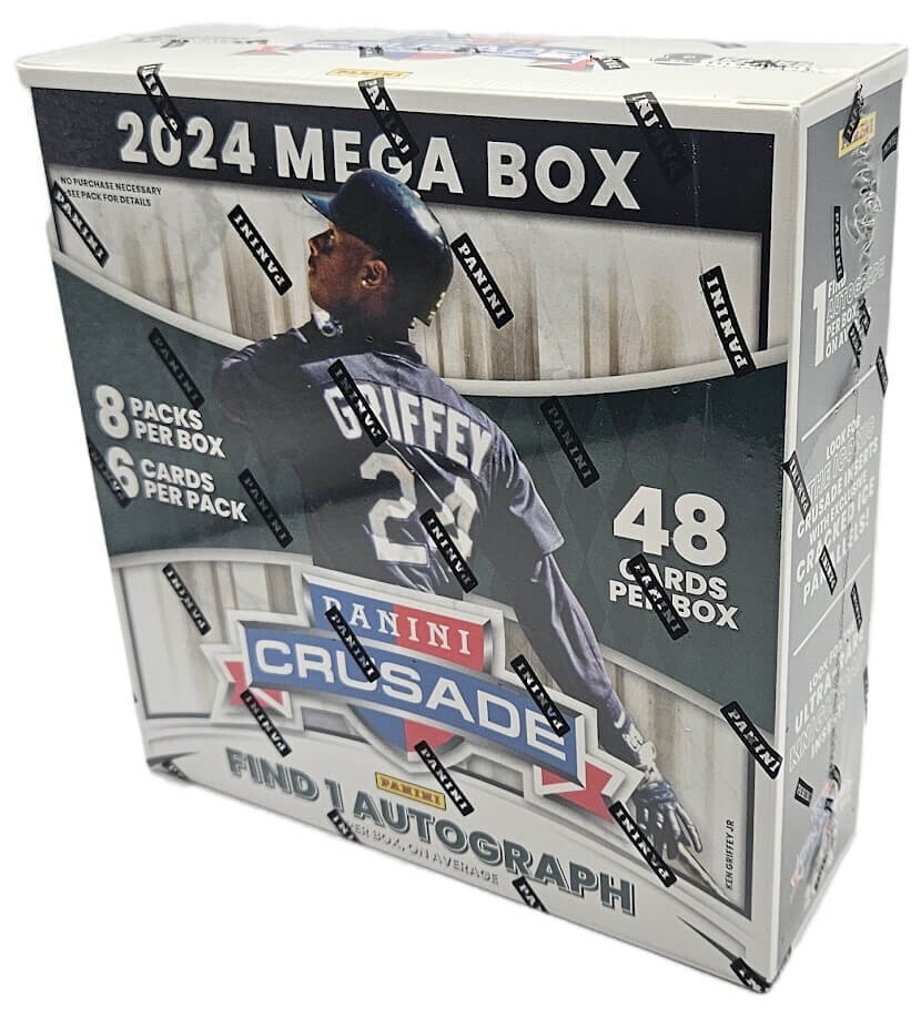 2024 Panini Crusade Baseball Factory Sealed MEGA Box 8 Packs 1 Autograph!