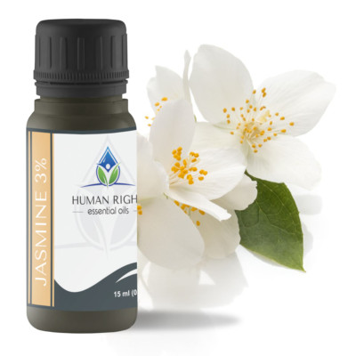 Jasmine Essential Oil (3%) - Human Right Essential Oils HROILS.com