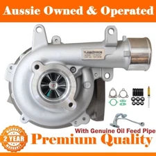 Billet Turbo No Actuator+Oil Feed Pipe For Toyota HiAce / Commuter 1KD-FTV 3.0L