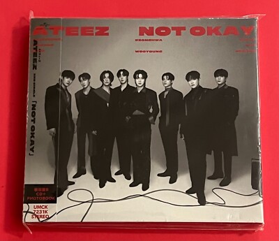 ATEEZ NOT OKAY [LIMITED EDITION B] [CD+PHOTOBOOK] NEW CD US SELLER