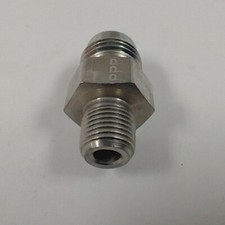 PARKER 2404-06-02 3/8" JIC TO 1/8" NPT STEEL ADAPTER UNIONS (LOT OF 17)