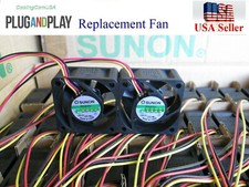 2x Quiet Replacement Fans 18dBA for Brocade ICX6430-24P/48P, ICX6450-24P