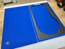 Two New JBL L100 Century One Piece Grilles - Metal JBL Badges - 14 Fabric Colors