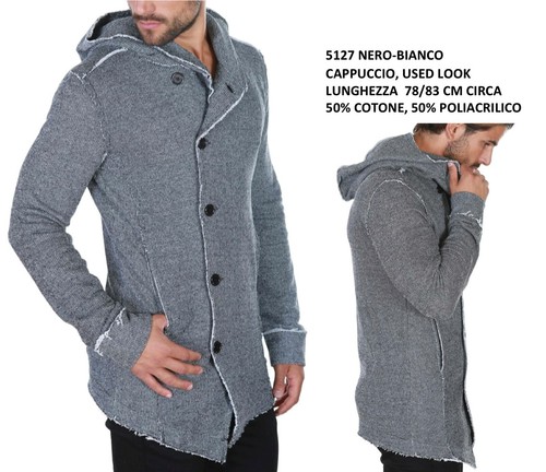 Cardigan Uomo Giacca in Maglia a Manica Lunga Maglione Pullover di Misto  Cotone | eBay