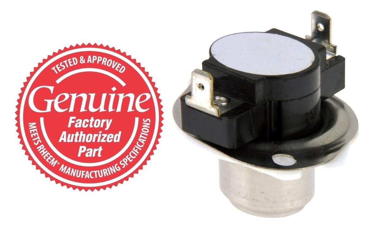 Rheem 47-104465-01 Limit Switch - Auto Reset (Flanged Airstream