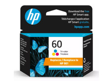 HP 60 Ink Cartridge - Tri-color Choose Expiration Date NEW SEALED  