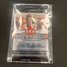 2003-04 Fleer Mystique sealed unopened basketball card pack Lebron James RC