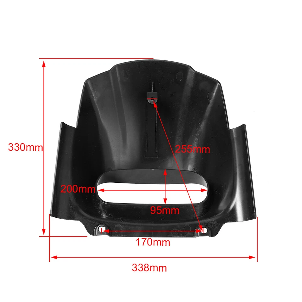 Motorcycle Front Headlight Fairing Cover For Harley M8 Softail Fat Bob 2018-2021 Foto 2 de 4
