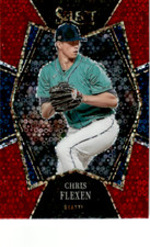 2022 Panini Select  #178 Chris Flexen Red Disco Prizm
