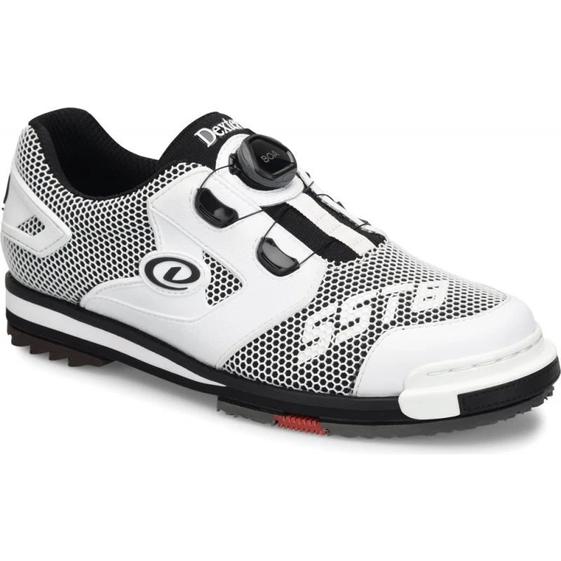 Dexter SST 8 Power Frame BOA White/Black Mens Bowling Shoes - Image 1 of 4