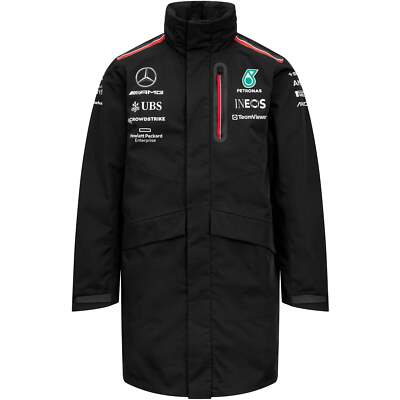 Mercedes AMG Petronas F1 2023 Men's Team Rain Jacket | eBay