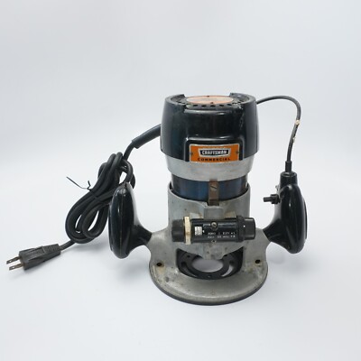 VTG SEARS CRAFTSMAN COMMERCIAL ROUTER 315.17380 DOUBLE INSULATED 1 HP 25000 RPM