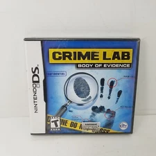 SEALED NEW Crime Lab: Body of Evidence - Nintendo DS, 2010 CIB Complete