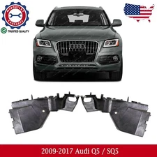 Front Bumper Brackets Left & Right Side For 2009-2017 Audi Q5 / SQ5