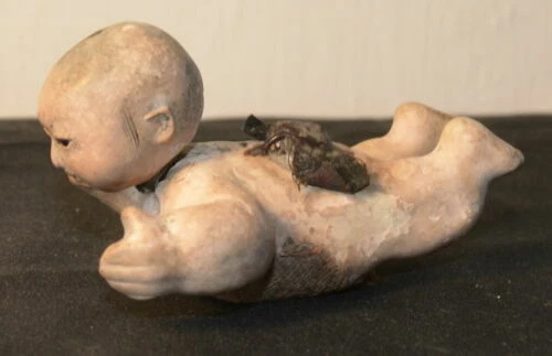 Poupées anciennes composites