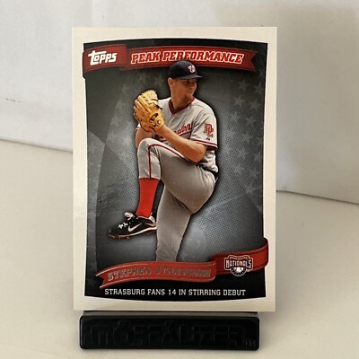 2010 Topps Peak Performance #PP-101 Stephen Strasburg Rookie