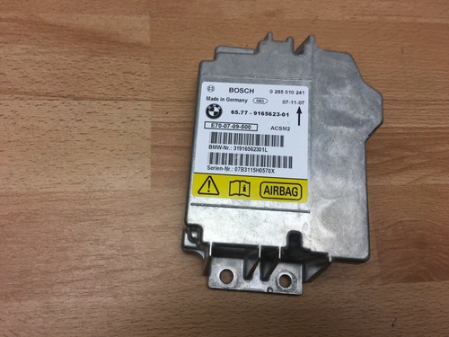BMW X5 E70 Airbagsteuergerät Airbag crash sensor module SRS Steuergerät 9165623