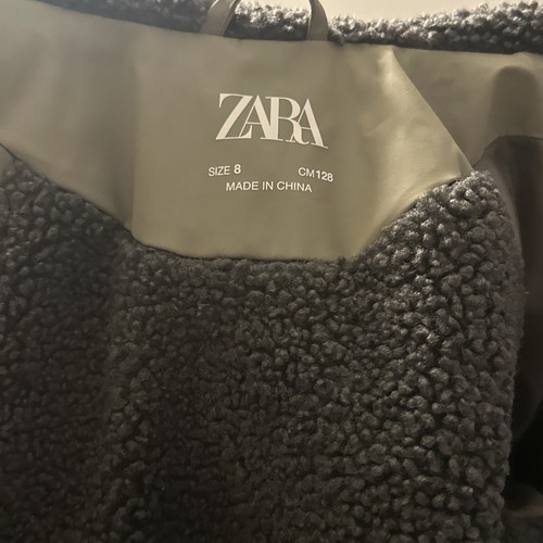 Zara Boys Waterproof Jacket Size 8 - Picture 4 of 4
