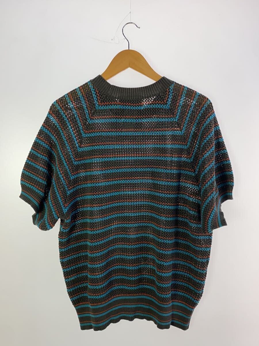 新品SUGARHILL MULTI STRIPE COTTON KNIT TEE SUGARHILL T-SHIRT MULTI STRIPE COTTON KNIT TEE 3 Brown