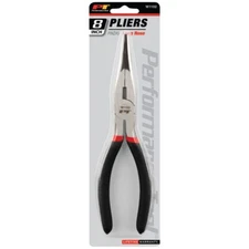 Performance Tool WILW1102 8" Inch Alloy Steel  Long Nose Pliers Black