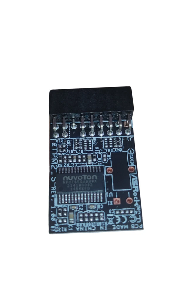 ASRock TPM2-S TPM Module Carte mère (V2.0) - Puce NuvoTon - 80-CXG5H0-1A21