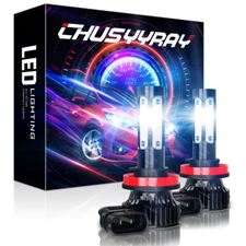 LED Headlight Kit H11 6000K White Low Beam Bulb for Chevrolet Colorado 2015-2018