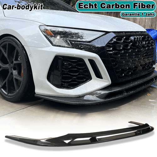 Labio delantero Dry Carbon labio del alerón espada alerón alerón delantero para Audi RS3 8Y  - Imagen 1 de 18