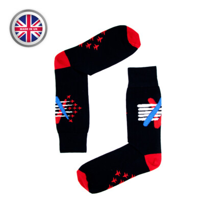 NEU Prestige offiziell lizenzierte rote Pfeile Socken - Tornado HERGESTELLT IN UK